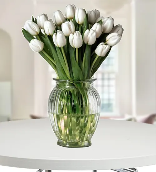 White Tulips