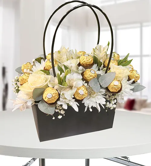 Flower & Chocolate Bag