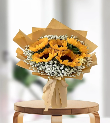 Radiant Sunflower Bouquet