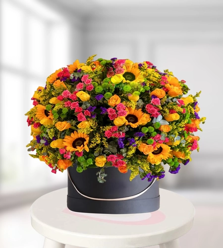 Sunset Radiance Flower Box